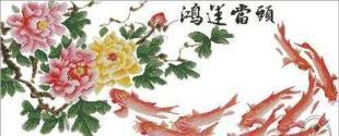 進口繡線貴婦人十字繡花卉系列 鴻運當頭，點綴生活之美